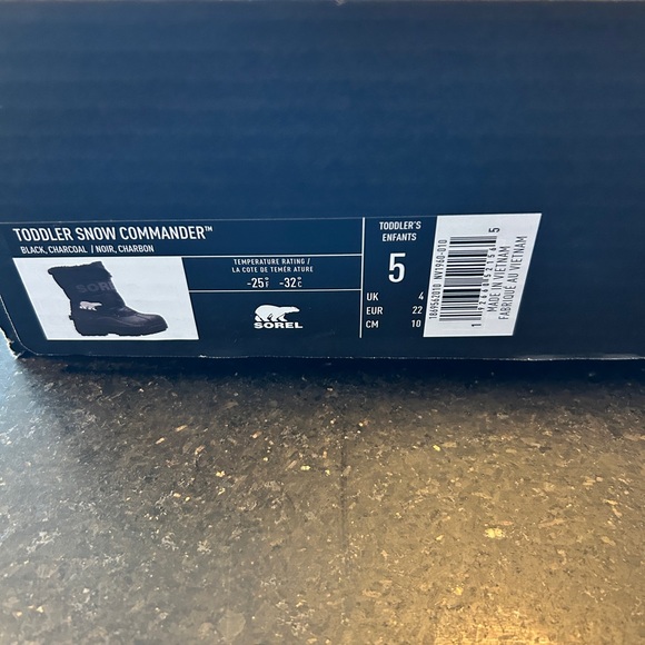 Sorel snow commander boots 5T - Picture 1 of 3